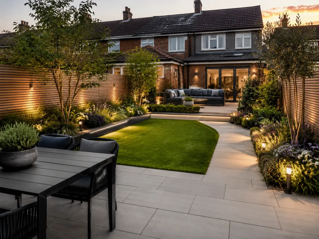 A second realistic 3D design direction for Back Garden